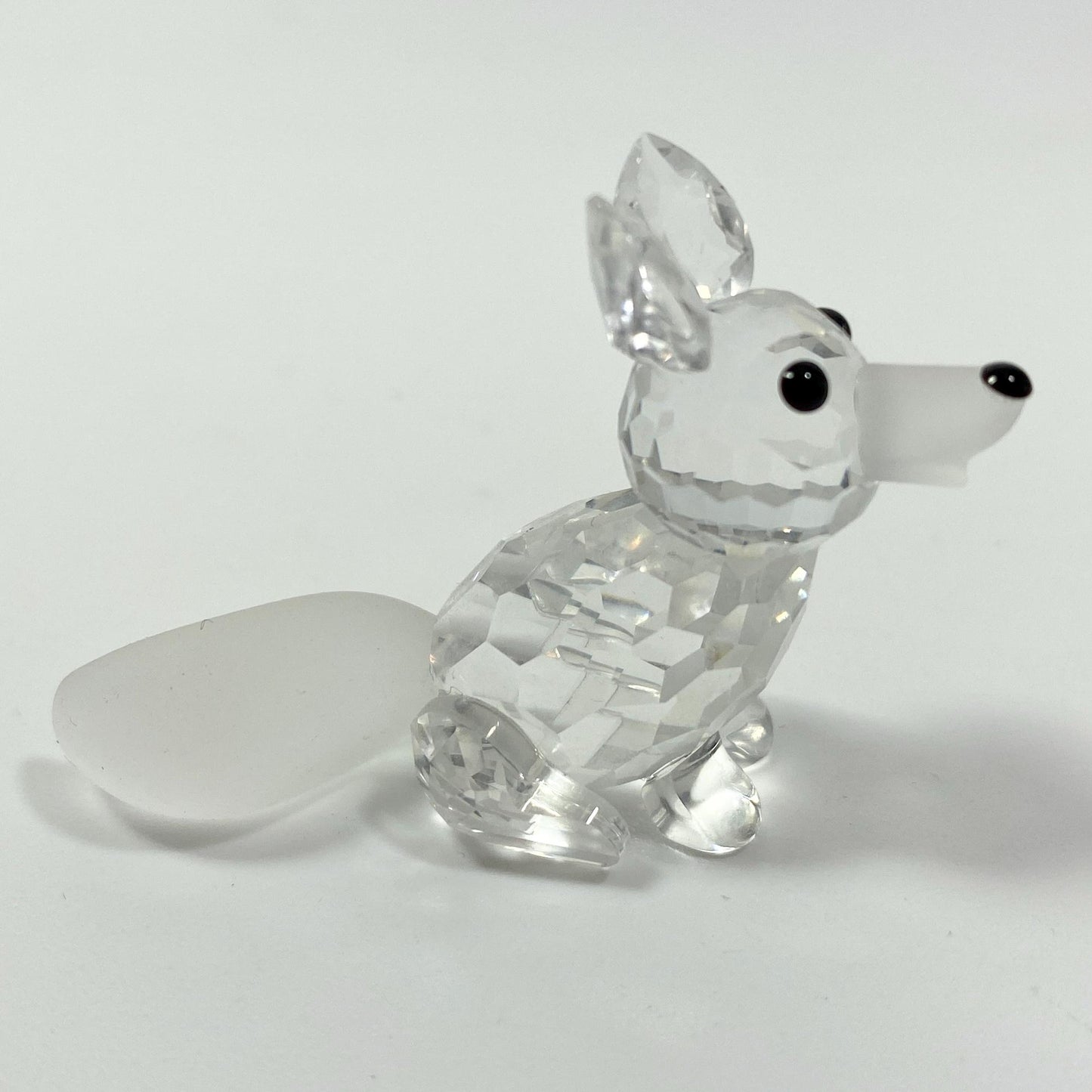 Swarovski Crystal 7677 045 000 Mini Sitting Fox Figurine 014955 In Box With Cert