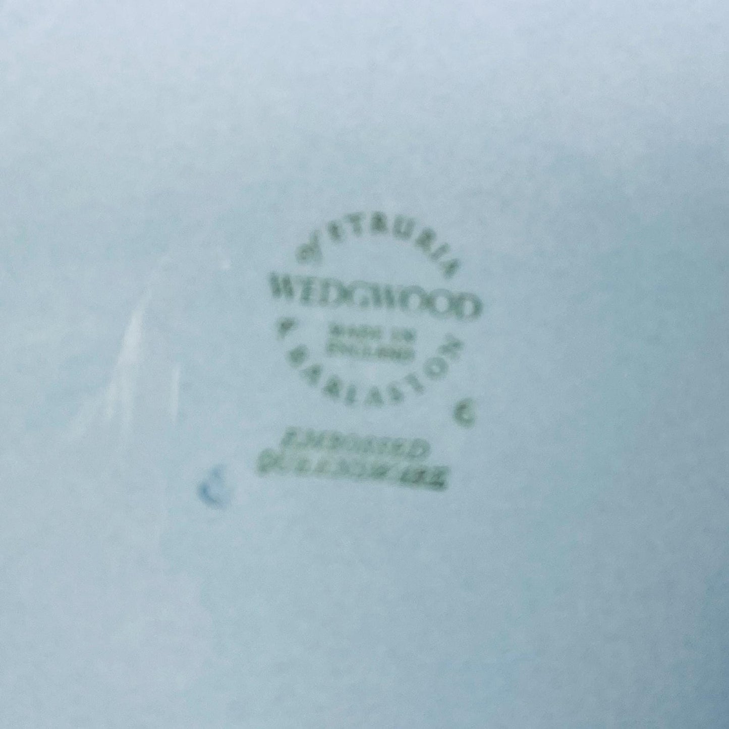 1950s Wedgwood Etruria Embossed Queensware Bread Plate (7/8/10 inch)