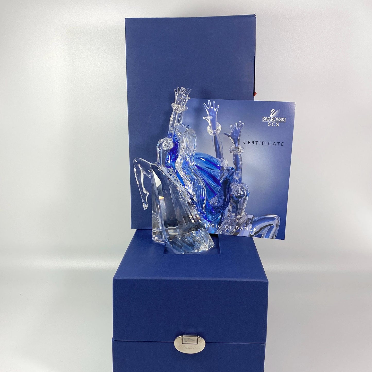 Swarovski Crystal large Figurine Isadora The Magic of Dance Dancer Woman  w/Box