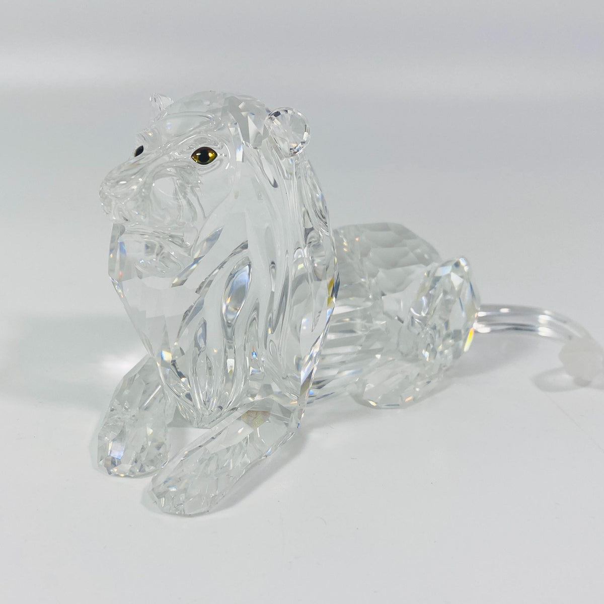 Swarovski The Lion Crystal  Large Figurine Inspiration Africa 1995 SCS An. Edition