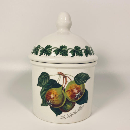 Portmeirion Pomona teinton squash pear storage lidded jar Lidded Canister/Crock