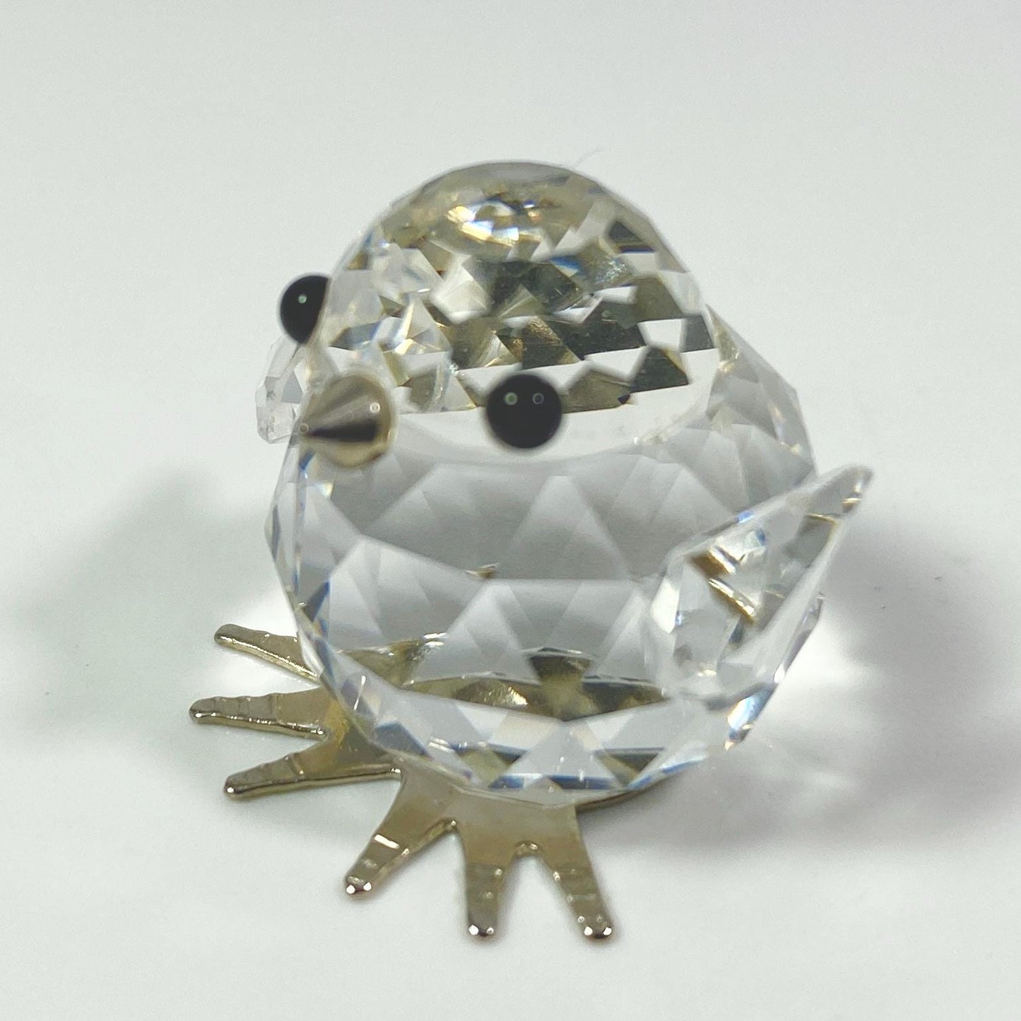 Swarovski Crystal  Mini Chick/Bird Figurine 7651 NR, Barn Yard Friends