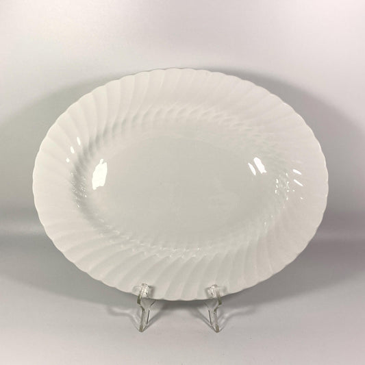 Wedgwood Candlelight Oval Serving Platter, 14"  (G74)