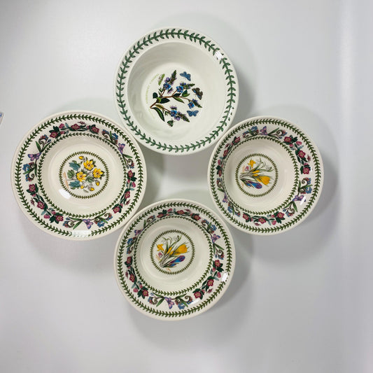 Portmeirion botanic graden, Susan Williams 6.5 " cereal bowls sold individually