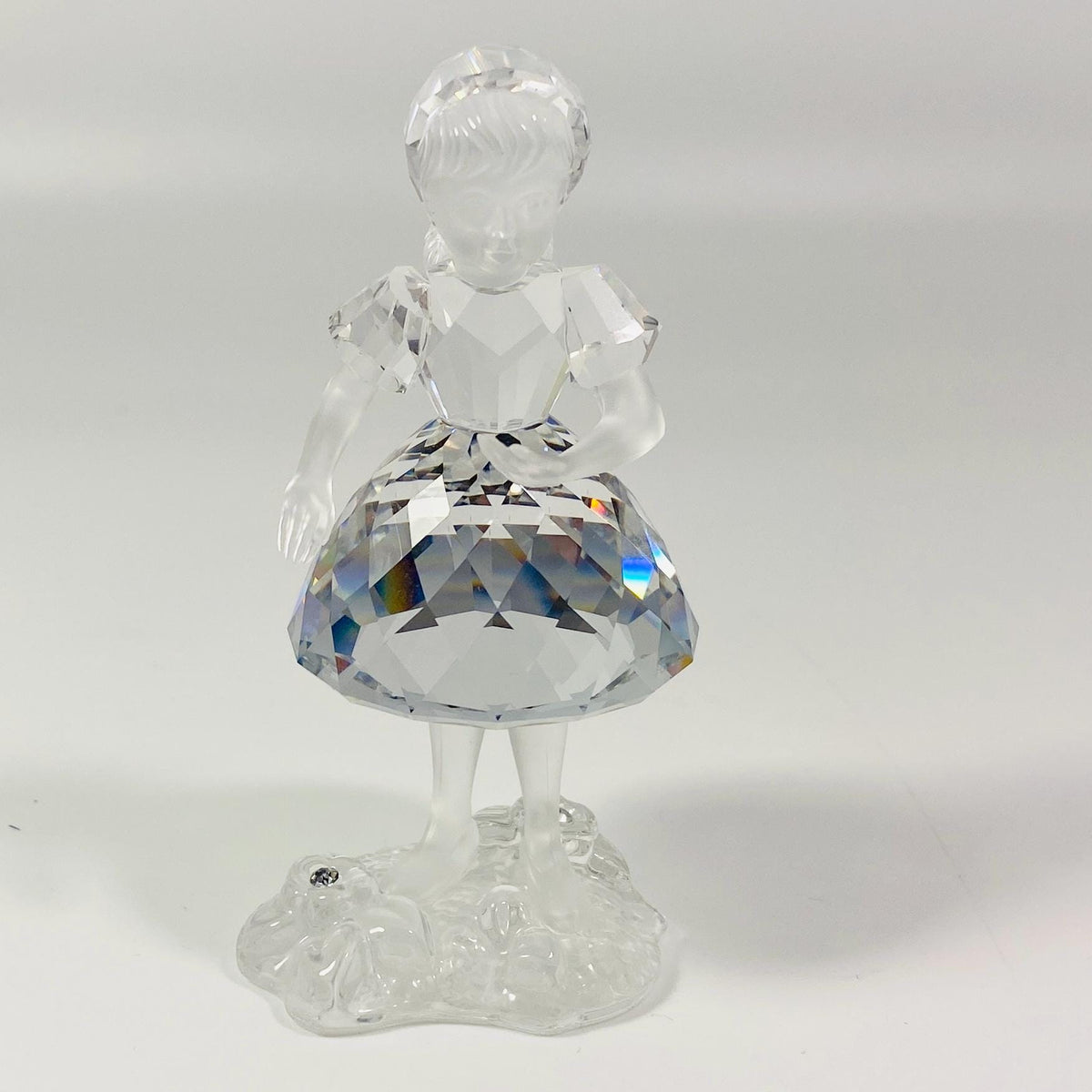 Swarovski Crystal Figurine: Red Riding Hood, With Box & CoA