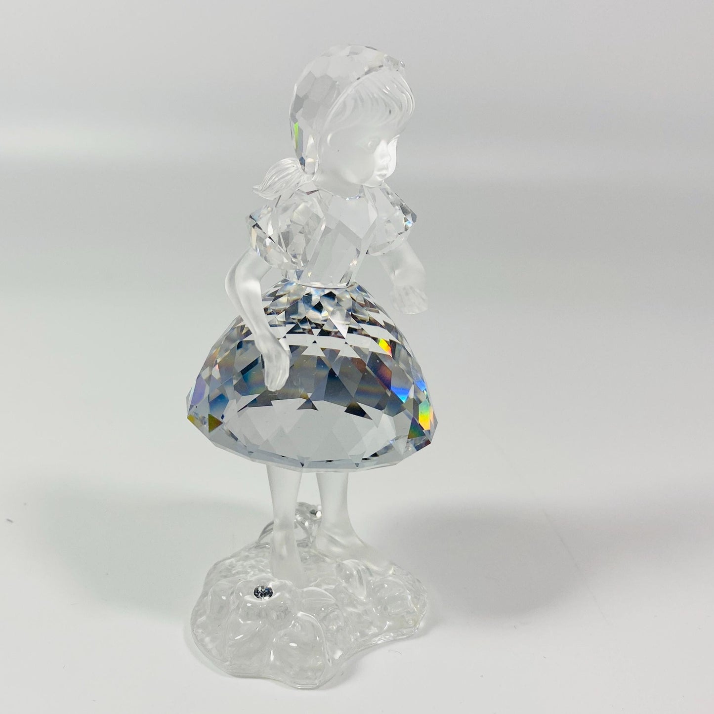 Swarovski Crystal Figurine: Red Riding Hood, With Box & CoA