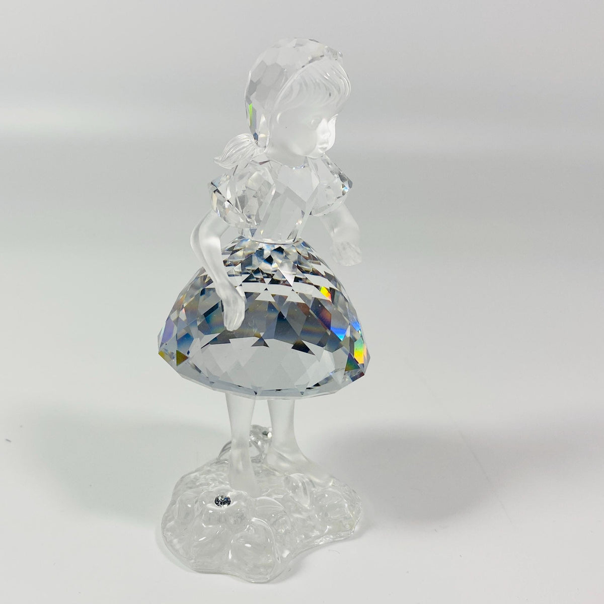 Swarovski Crystal Figurine: Red Riding Hood, With Box & CoA