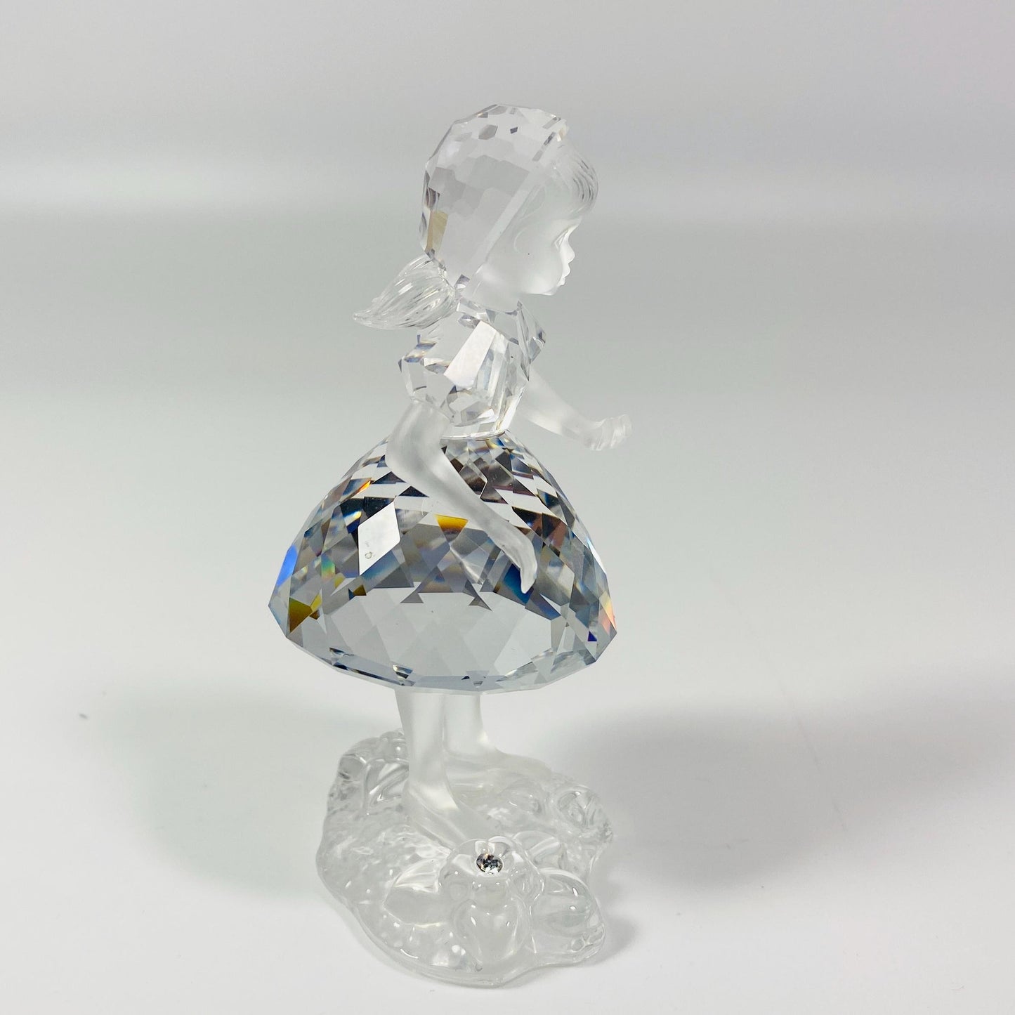 Swarovski Crystal Figurine: Red Riding Hood, With Box & CoA