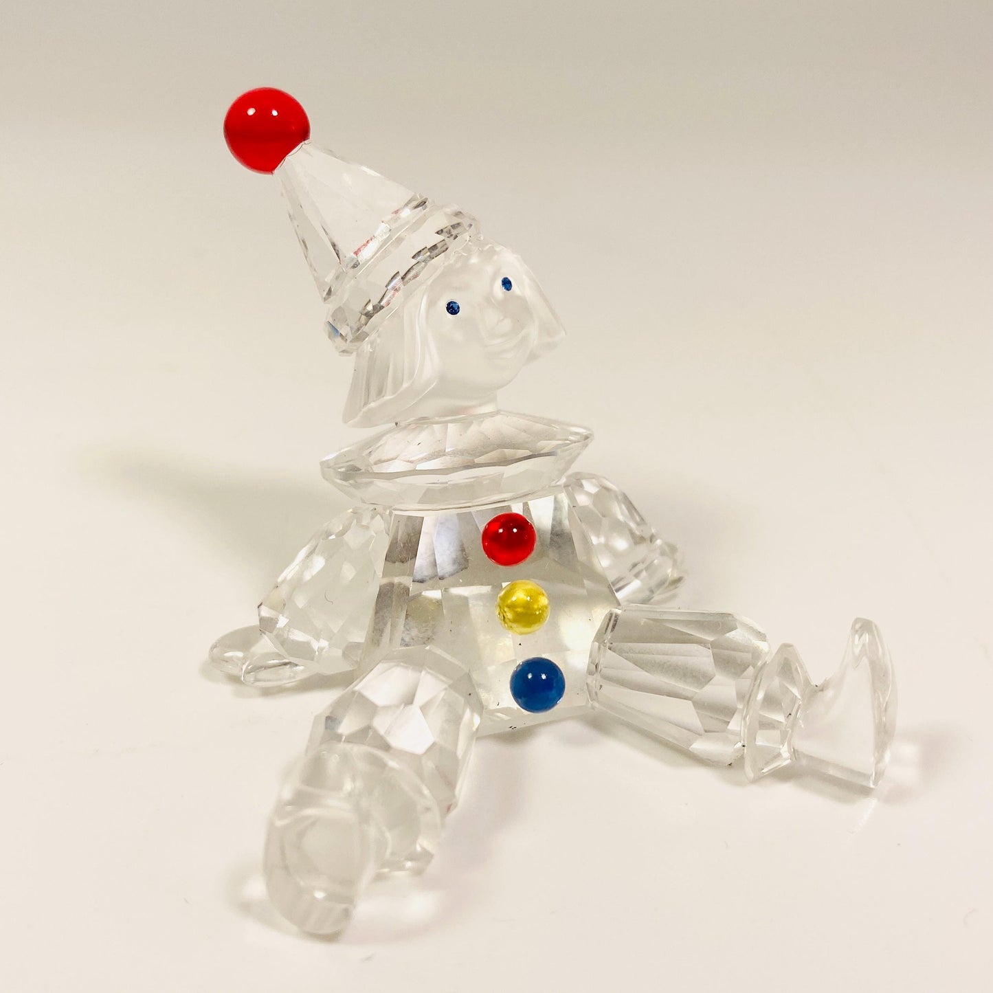 Swarovski Crystal Figurine PUPPET CLOWN 7550 003 with CoA and  Box Mint