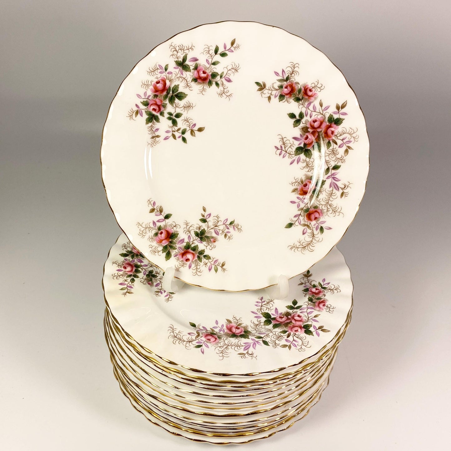 Royal Albert lavender rose plates, saucers, bowls and nut dish pick your choice