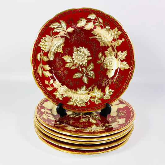 RARE !! Wedgwood Ruby Tonquin England 6, 8, 11 inches Plates pick your choice