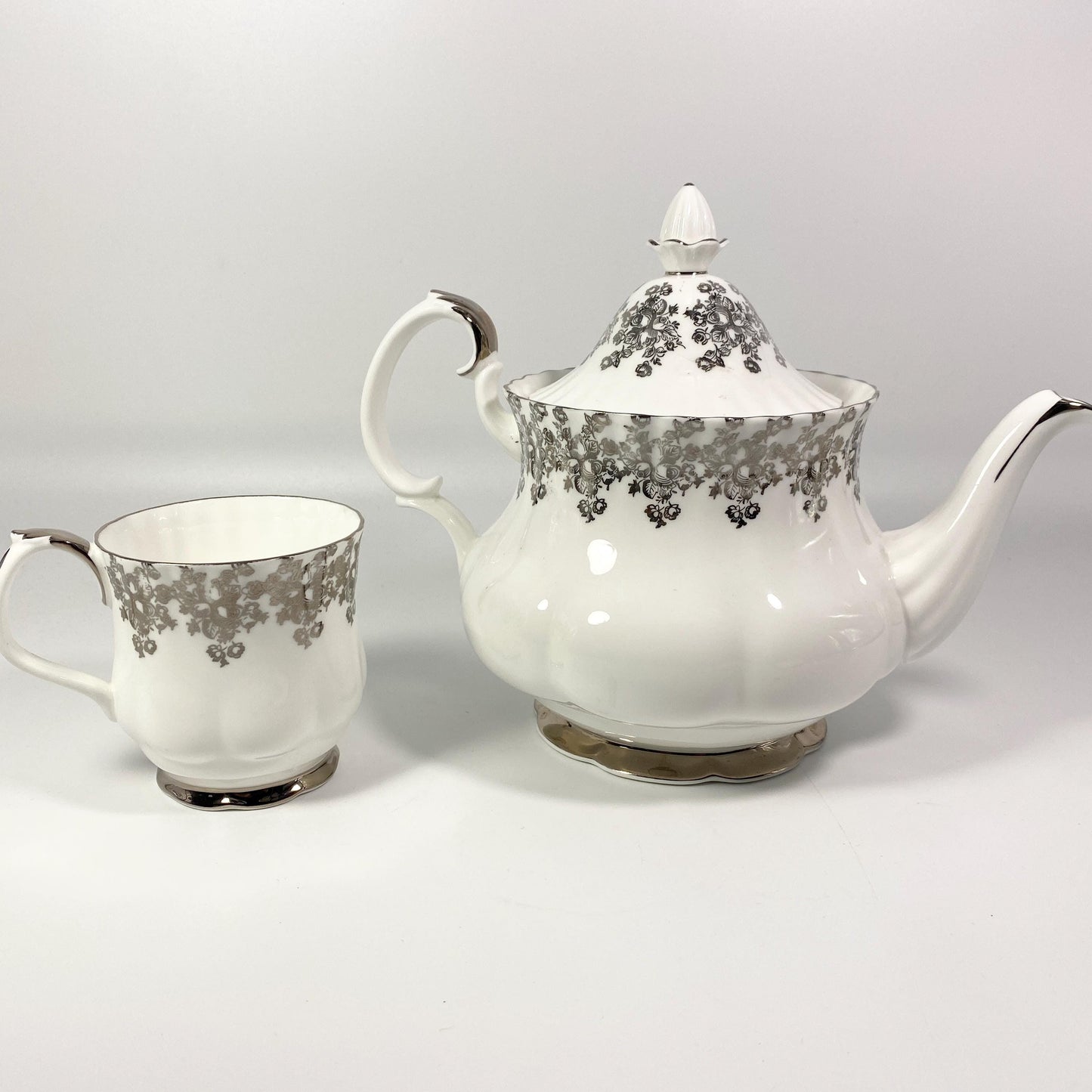 Royal Albert Anniversary set of 2 teapot and coffee mug