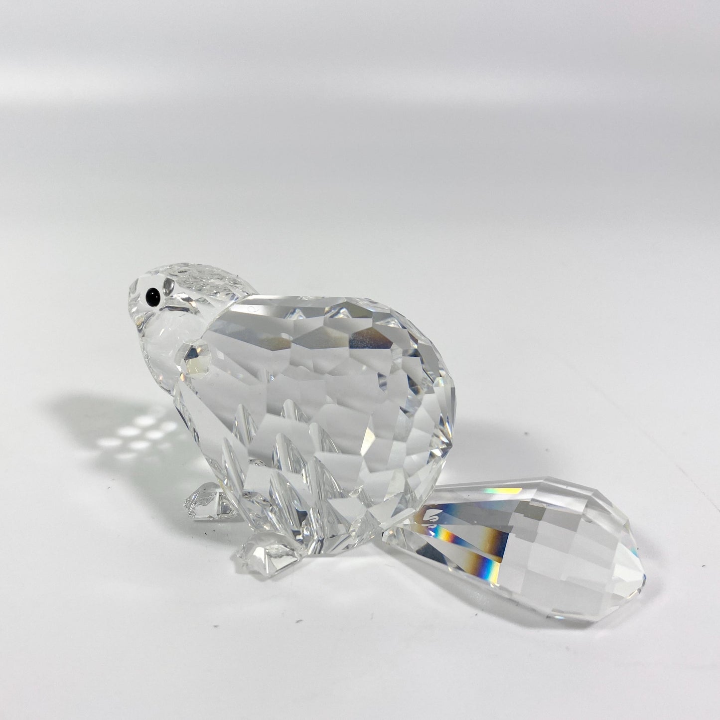 RARE !! Swarovski Silver Large BEAVER MOTHER  Wildlife with Box & CoA