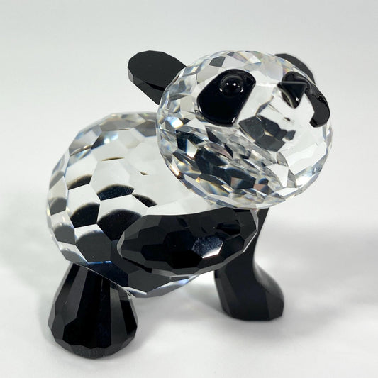 SWAROVSKI Figurine mama Panda silver crystal figurine 6833 No box