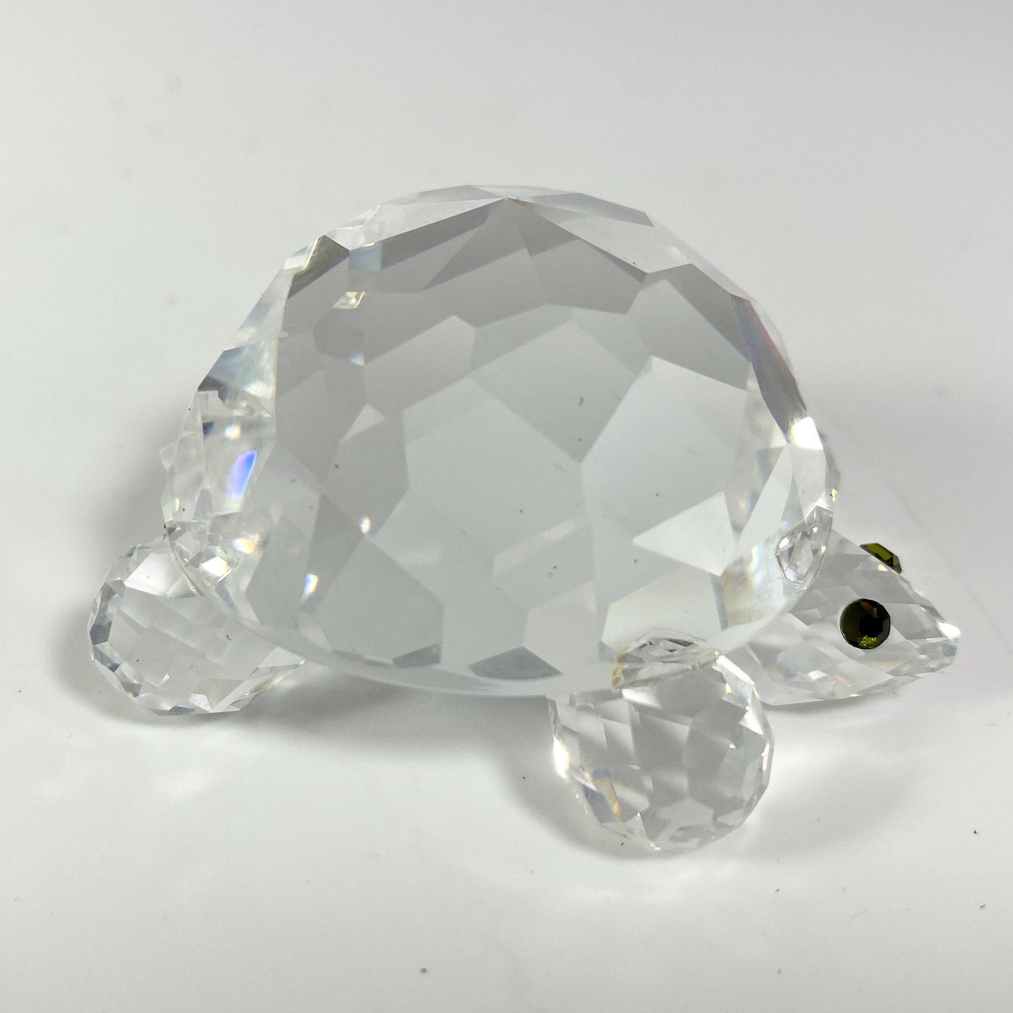 Swarovski Crystal 010037 Turtle Tortoise Figurine with Original Box CoA Retired
