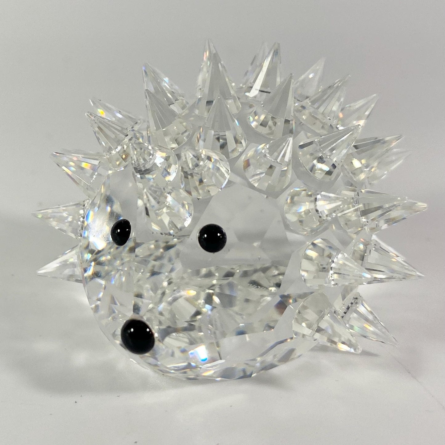 Swarovski Large Hedgehog with Silver Whiskers with Box & CoA