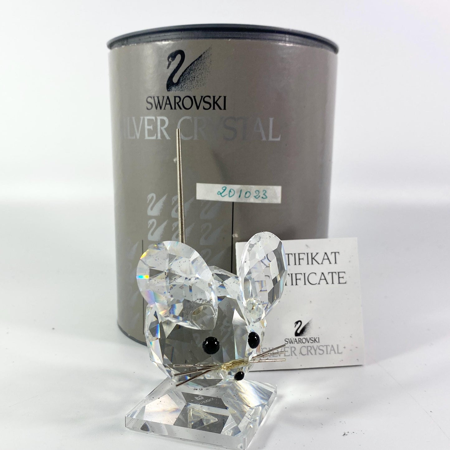 Swarovski Large 3.25 inch Mouse 7631 NR 050 000wih Box & CoA