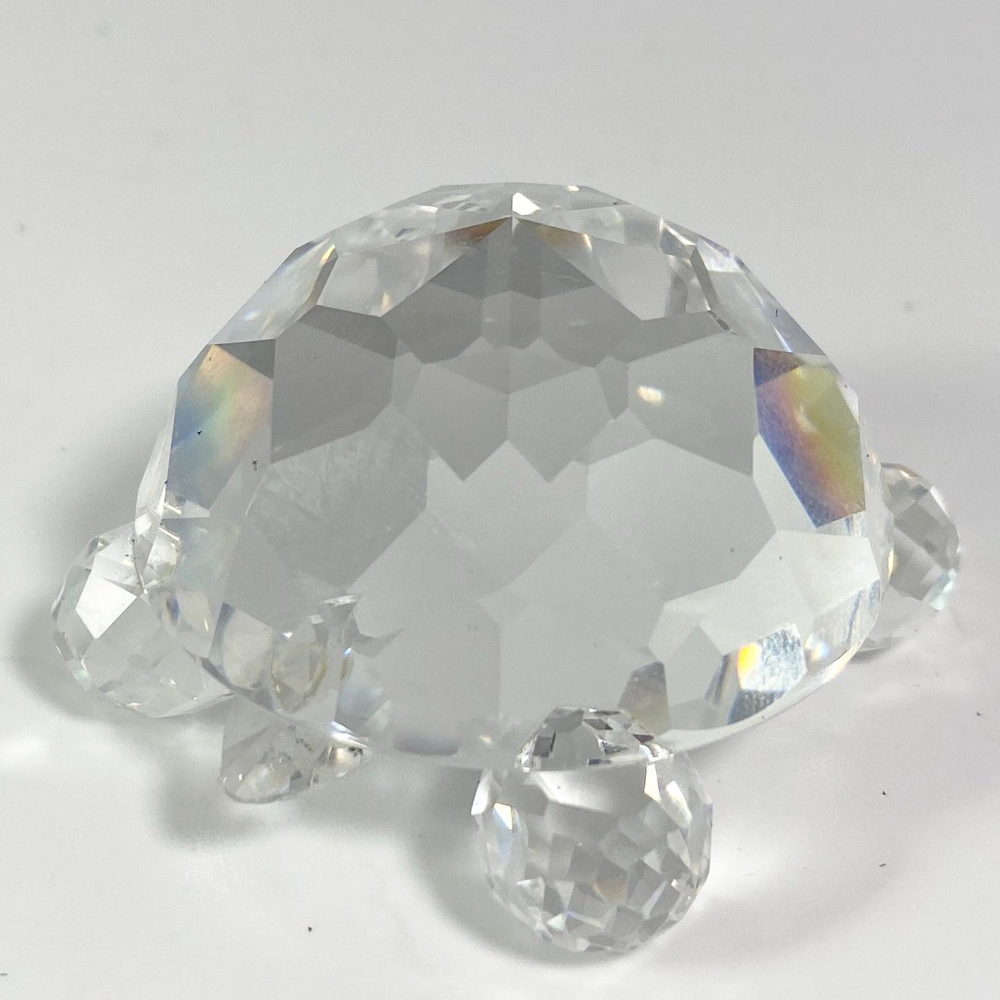 Swarovski Crystal 010037 Turtle Tortoise Figurine with Original Box CoA Retired