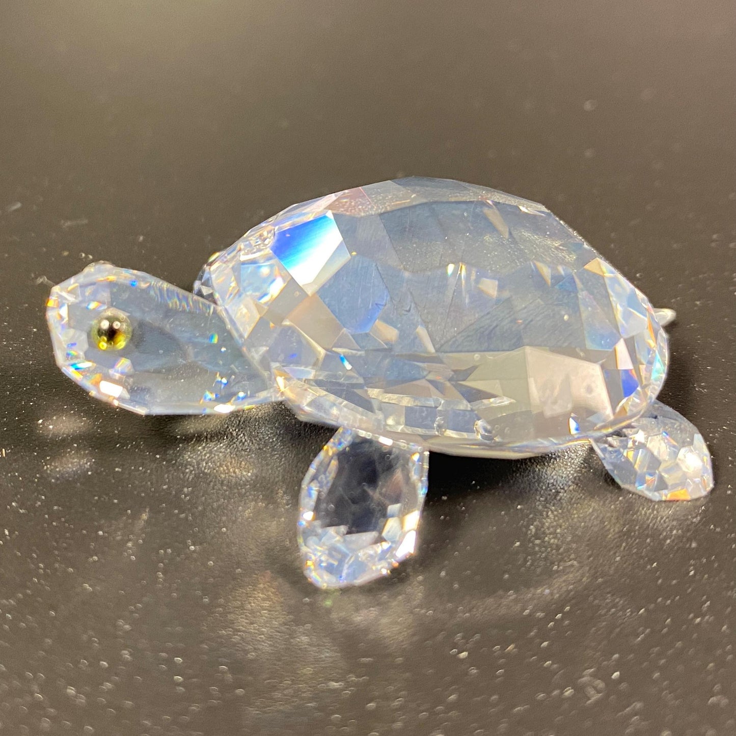 New Swarovski Crystal TORTOISE #210085 MIB with CoA