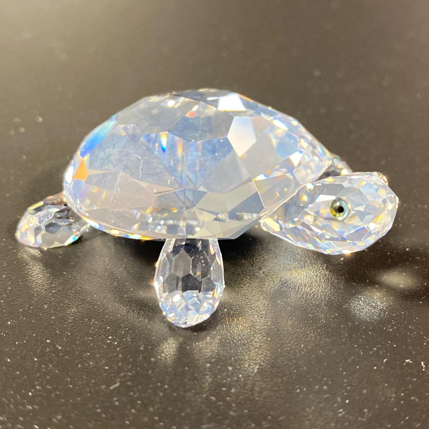 New Swarovski Crystal TORTOISE #210085 MIB with CoA