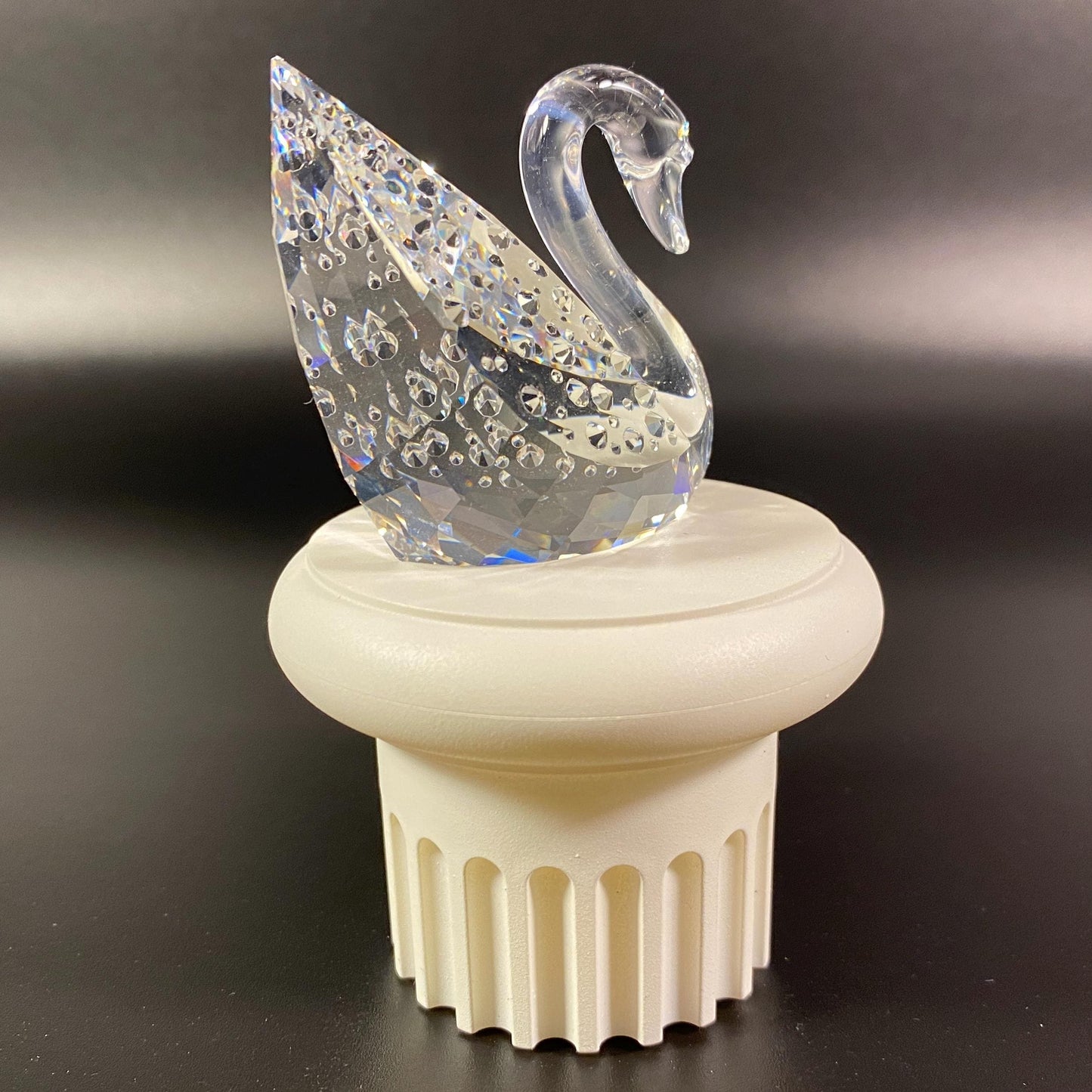 NEW !! Swarovski Crystal large Figurine, Centenary Swan, (187407)  NIB