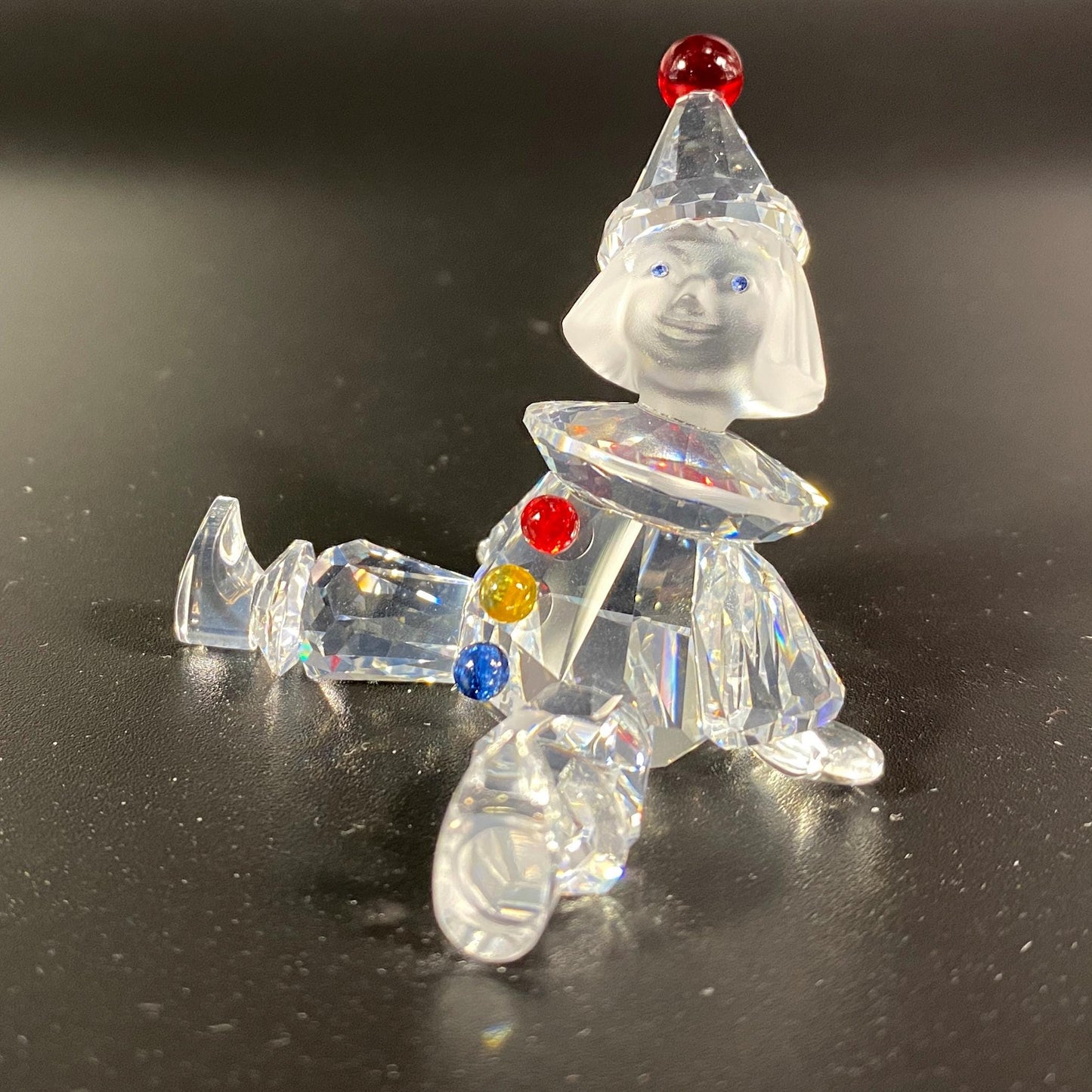 Swarovski Silver Crystal Puppet Clown 217207