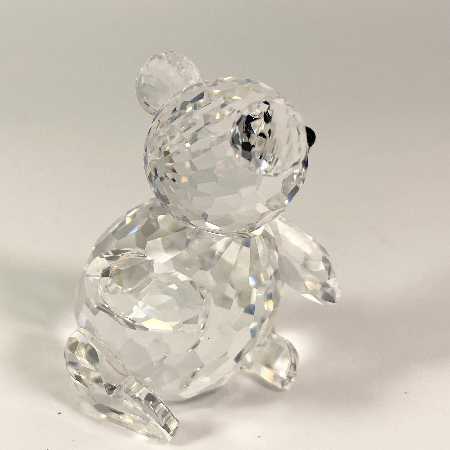 SWAROVSKI Crystal Large Koala 7673 Facing Left Black Eyes & Nose MINT with Box!