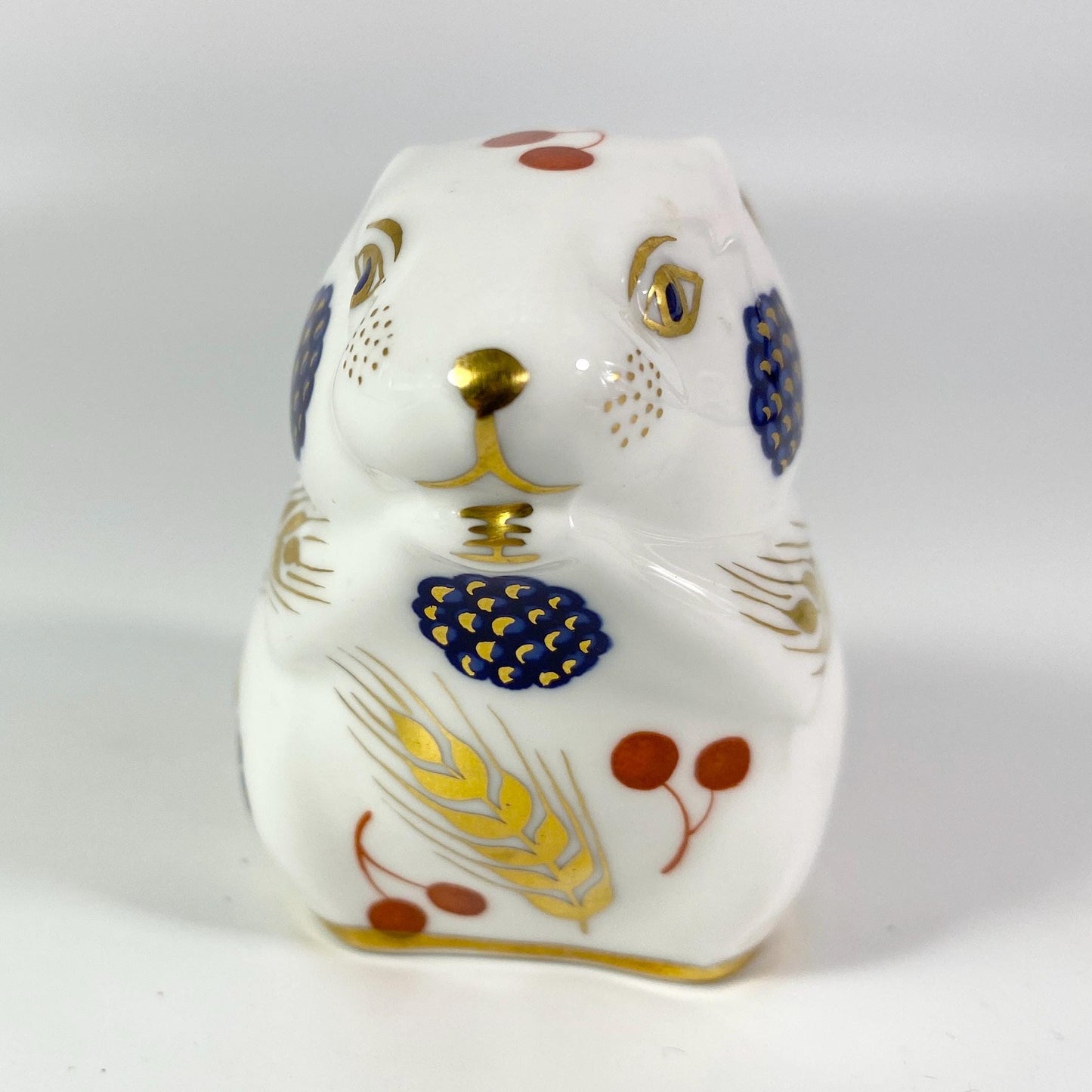 Royal Crown Derby Imari Paperweight Collection Harvest Mouse - No Box 6208079