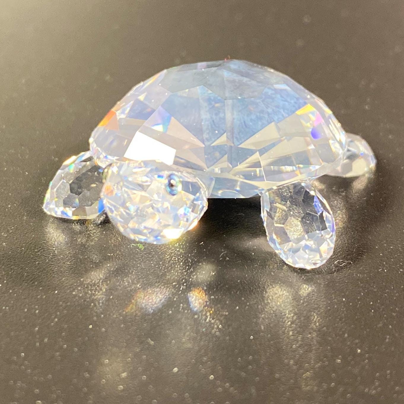 New Swarovski Crystal TORTOISE #210085 MIB with CoA