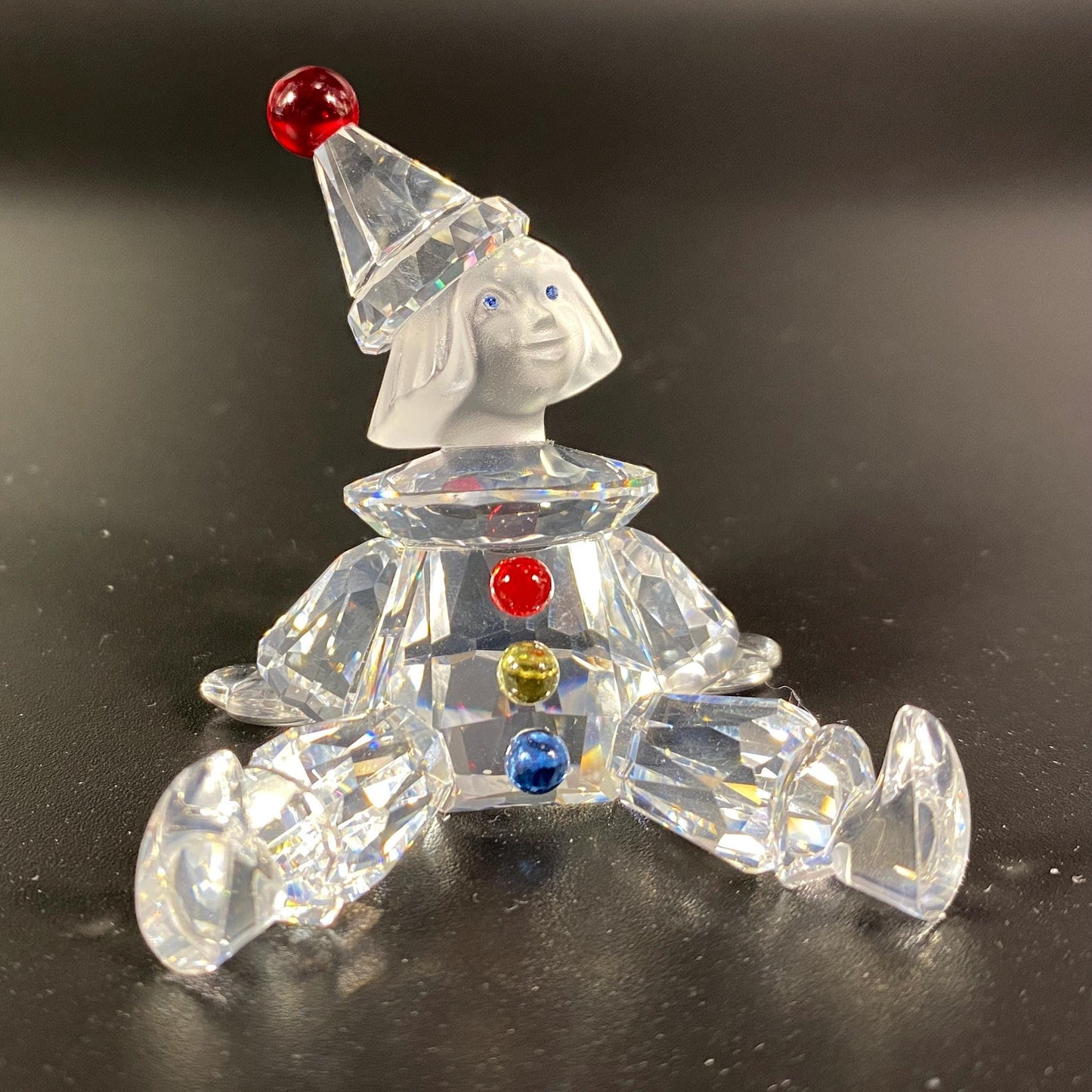 Swarovski Silver Crystal Puppet Clown 217207