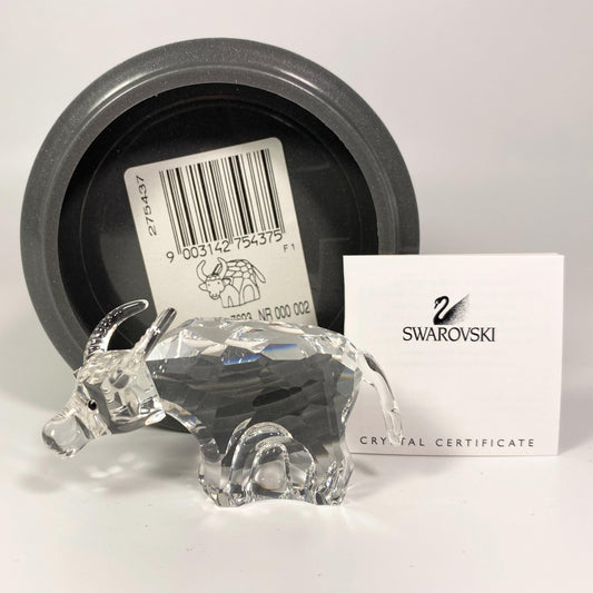 Swarovski  large Figurine 275437 Zodiac Water Buffalo  Original box + CoA