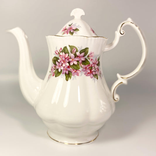 PARAGON MAYFLOWER Coffee Pot 8" tall made in England