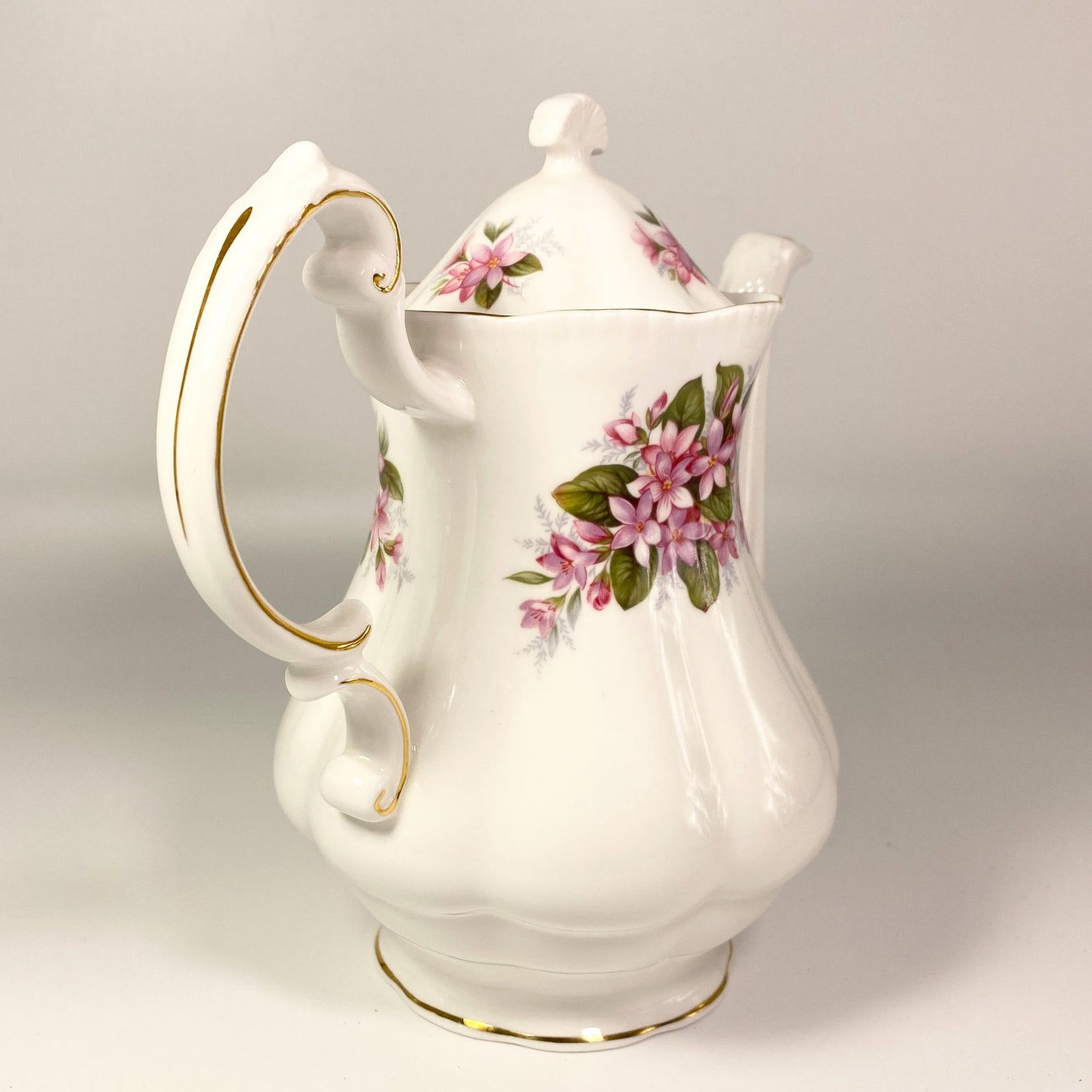 PARAGON MAYFLOWER Coffee Pot 8" tall made in England