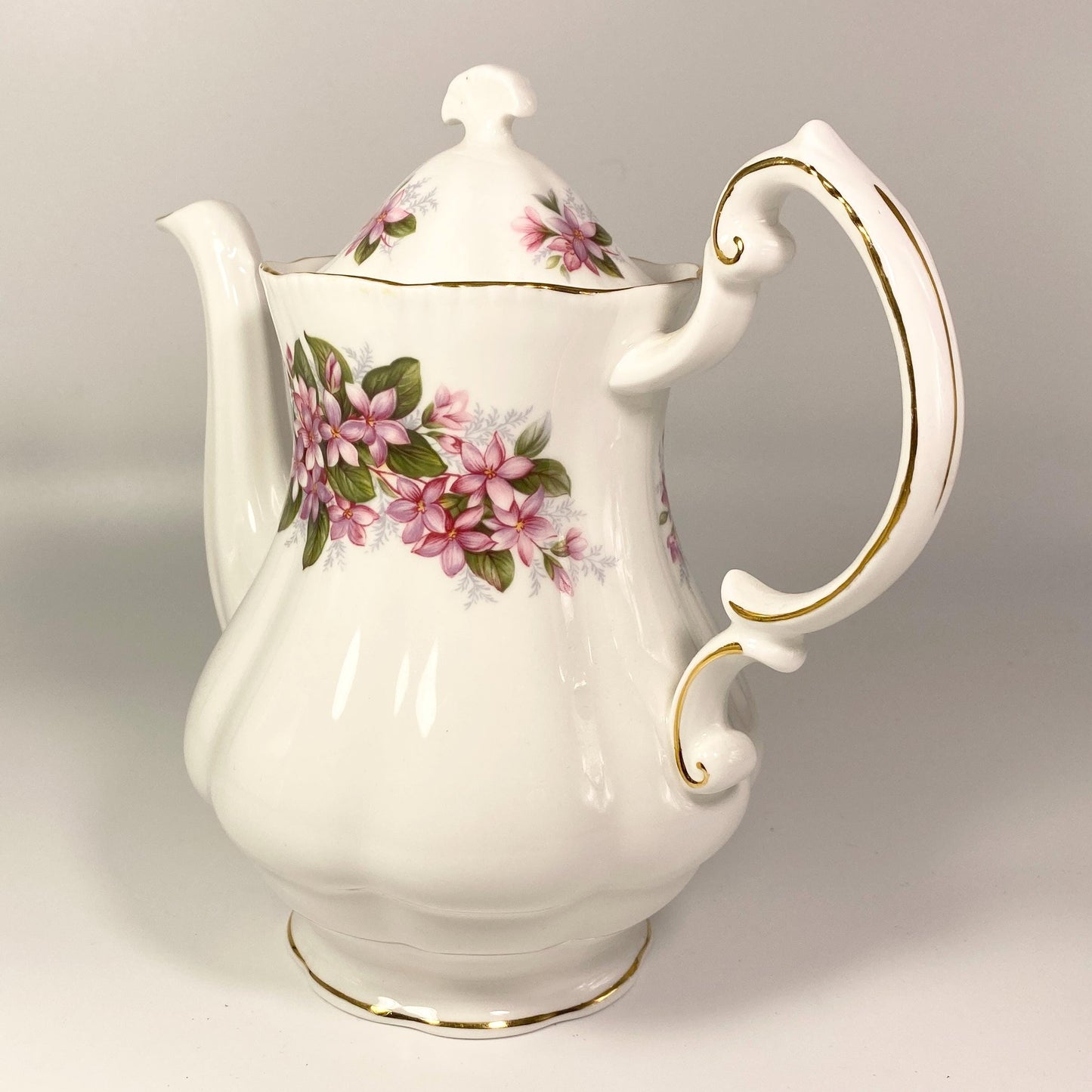 PARAGON MAYFLOWER Coffee Pot 8" tall made in England