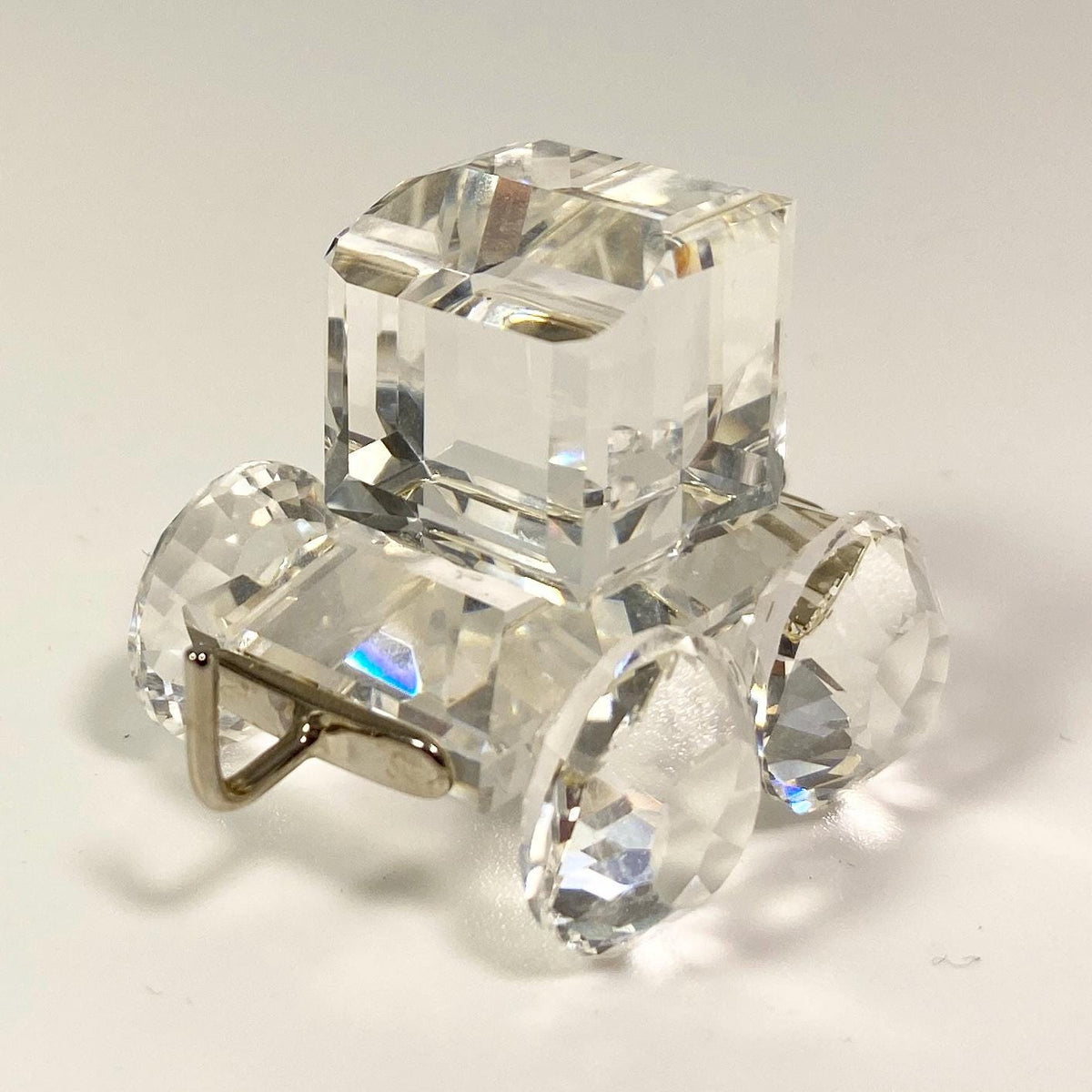 Swarovski Silver Crystal Train Tender Car with box