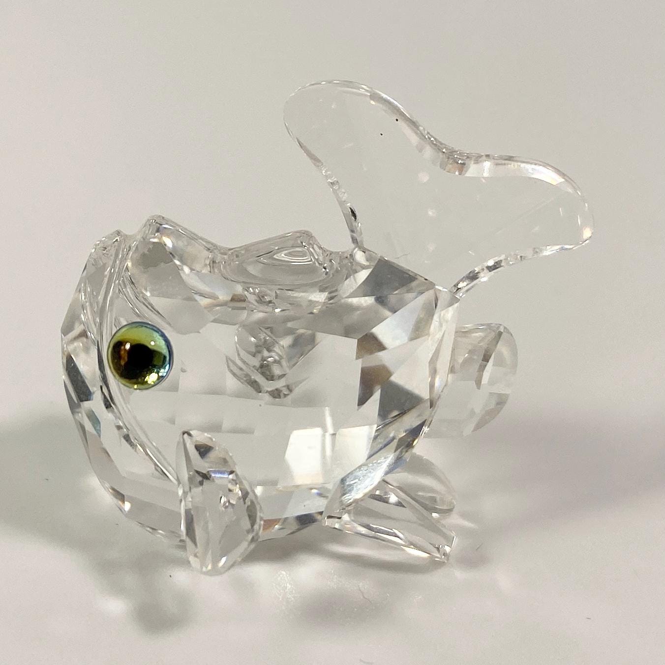 RARE !! retired Swarovski Crystal Baby Carp Gold Fish 211743 In Box