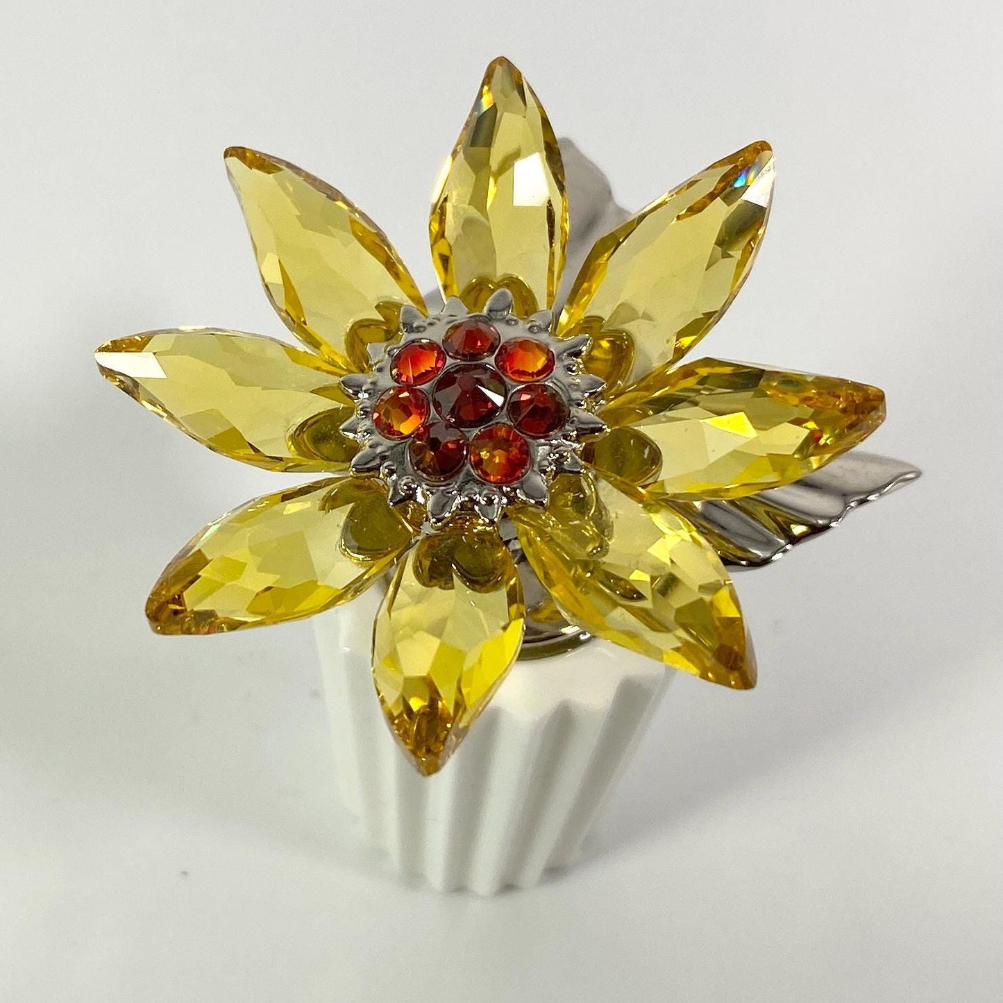 RARE !! Swarovski Sunflower #5045568 RETIRED . Made in Austria