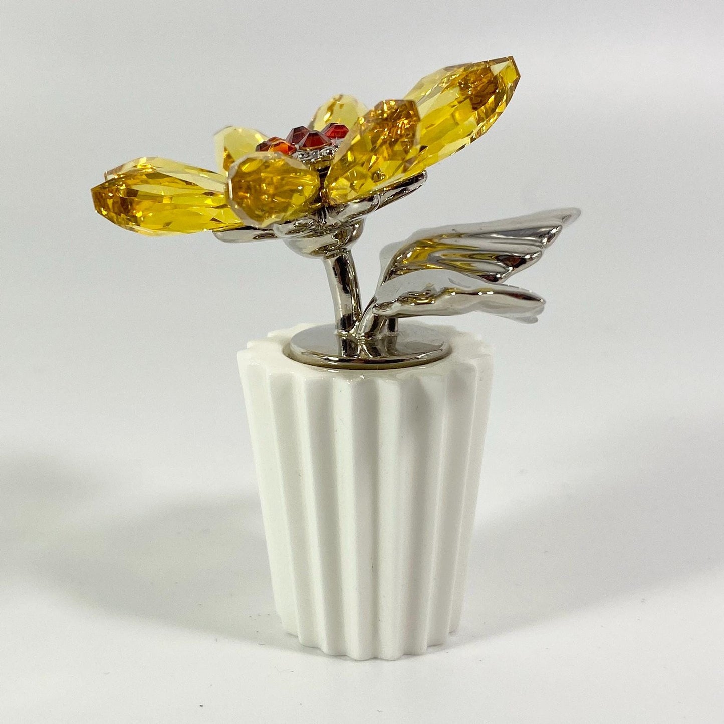 RARE !! Swarovski Sunflower #5045568 RETIRED . Made in Austria