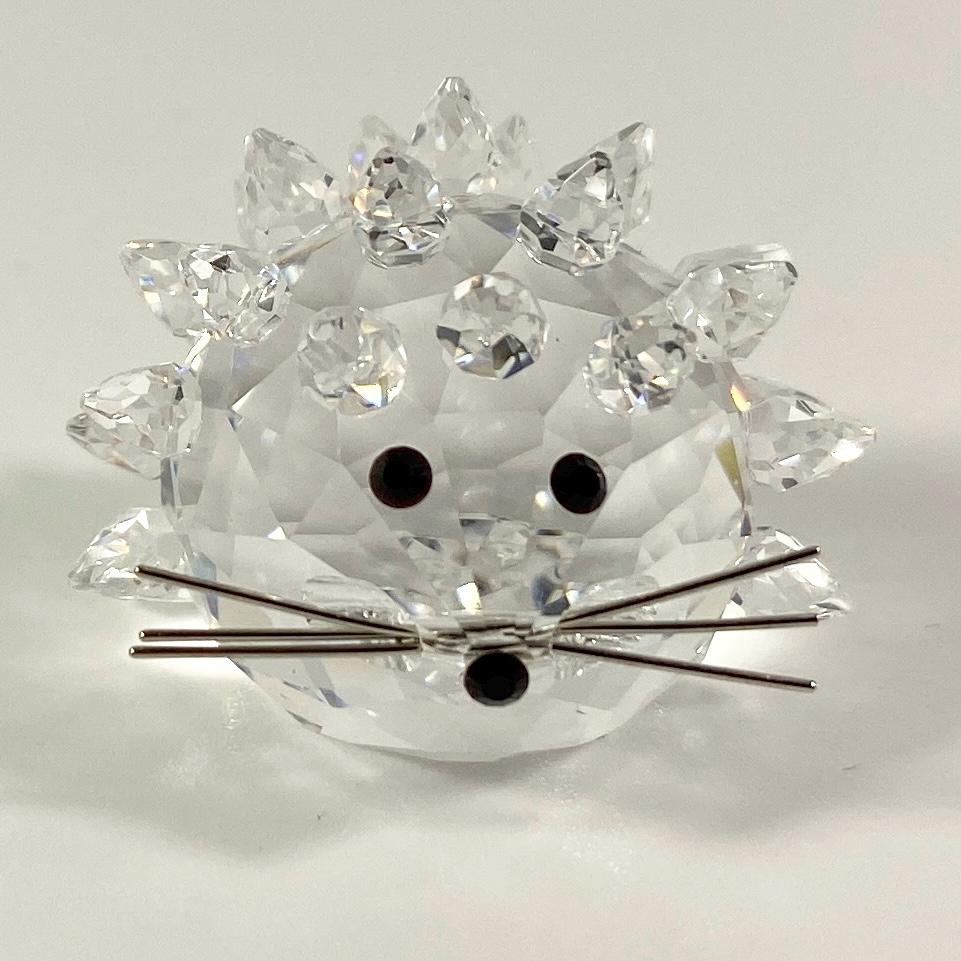 Authentic SWAROVSKI Austrian Crystal HEDGEHOG in Original Box & CoA