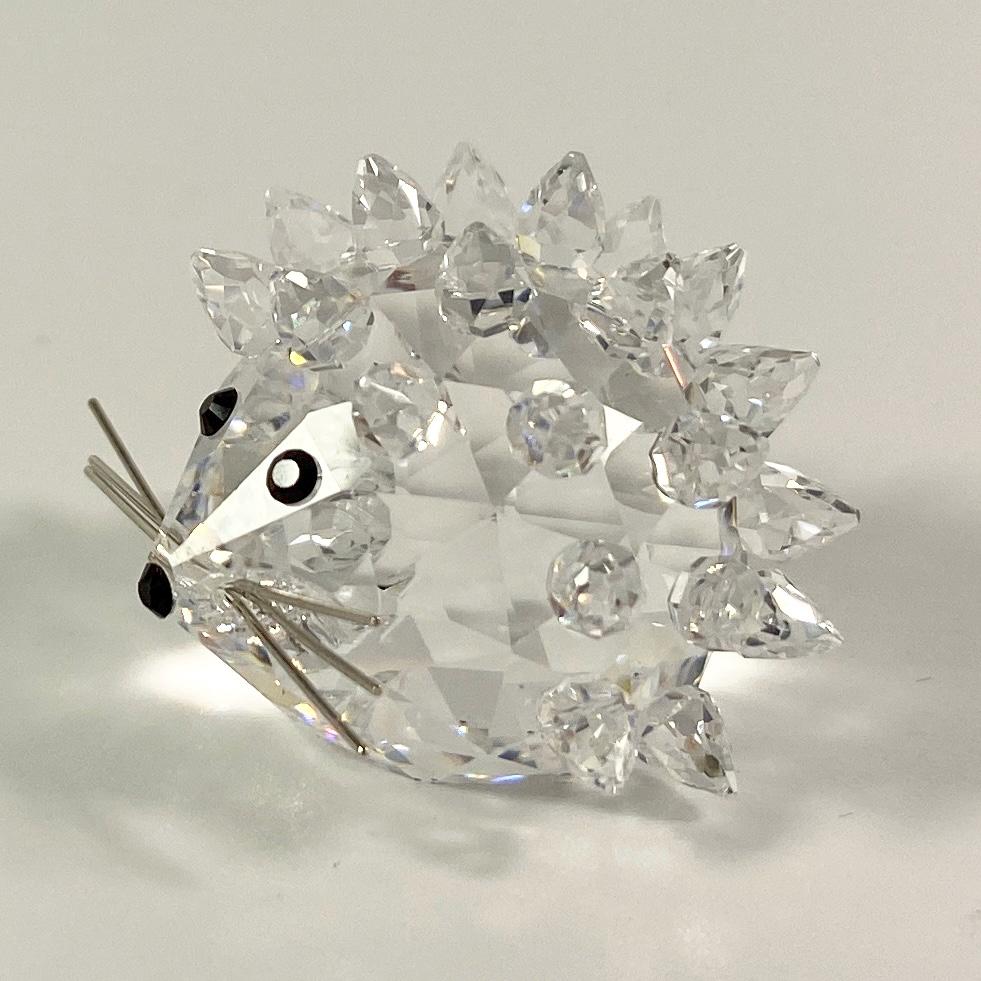 Authentic SWAROVSKI Austrian Crystal HEDGEHOG in Original Box & CoA