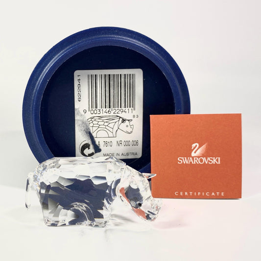 RARE -Swarovski Crystal 622941 Zodiac Rhinoceros 7610 000 006 MIB