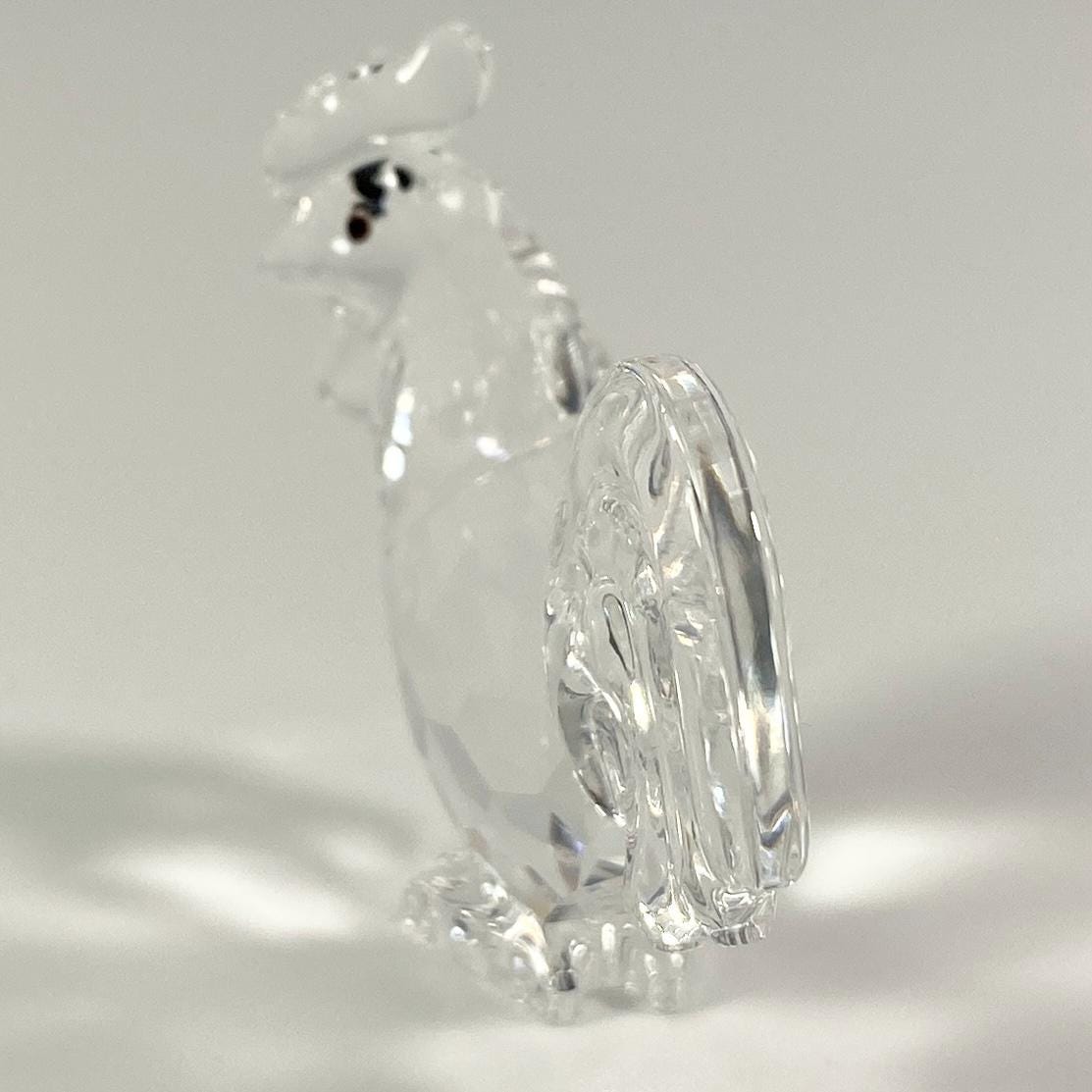 RARE !! Swarovski Crystal~**ZODIAC ROOSTER ** with box and CoA