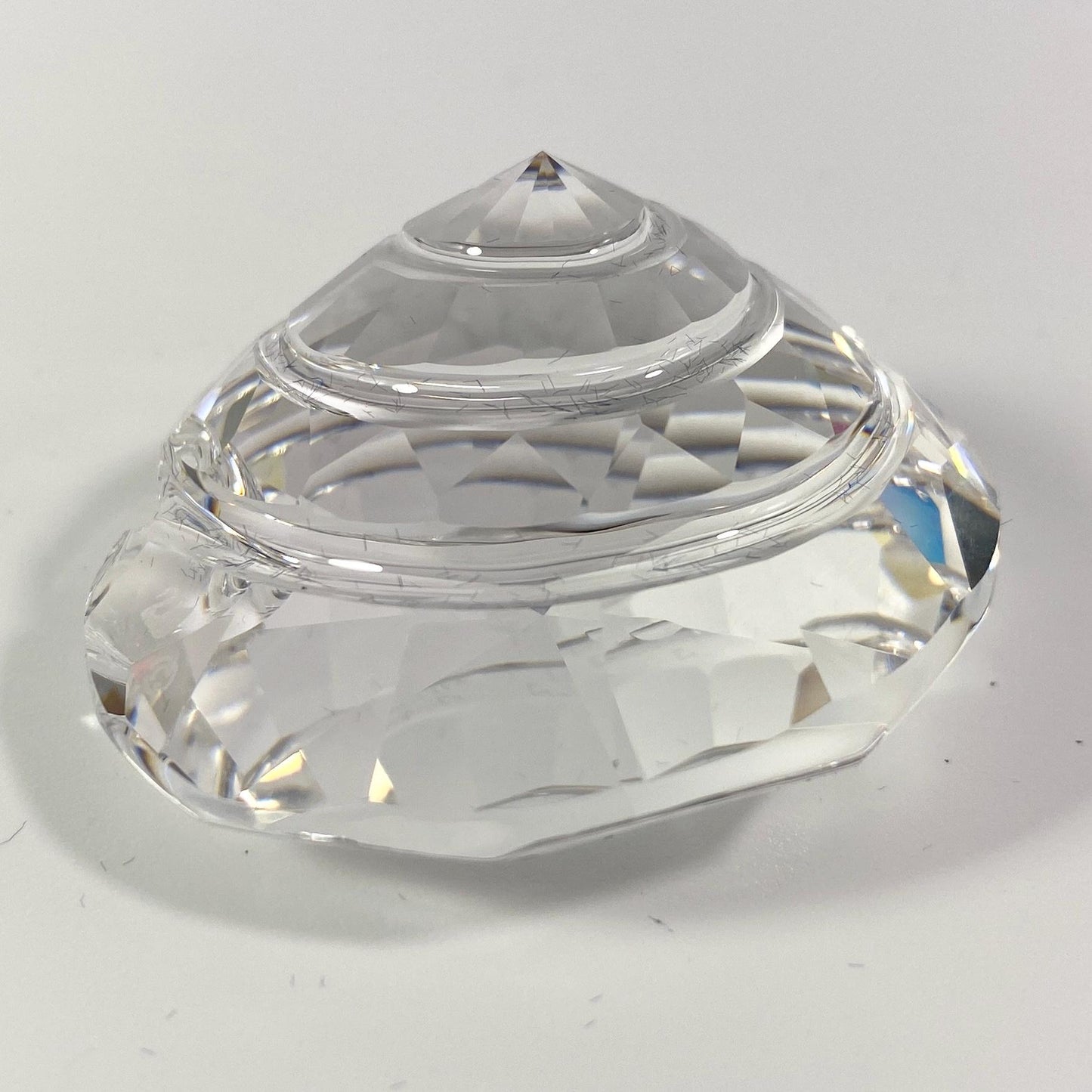 RARE !! Swarovski Crystal - SCS 2007. Spiral Top Shell #880693. Retired