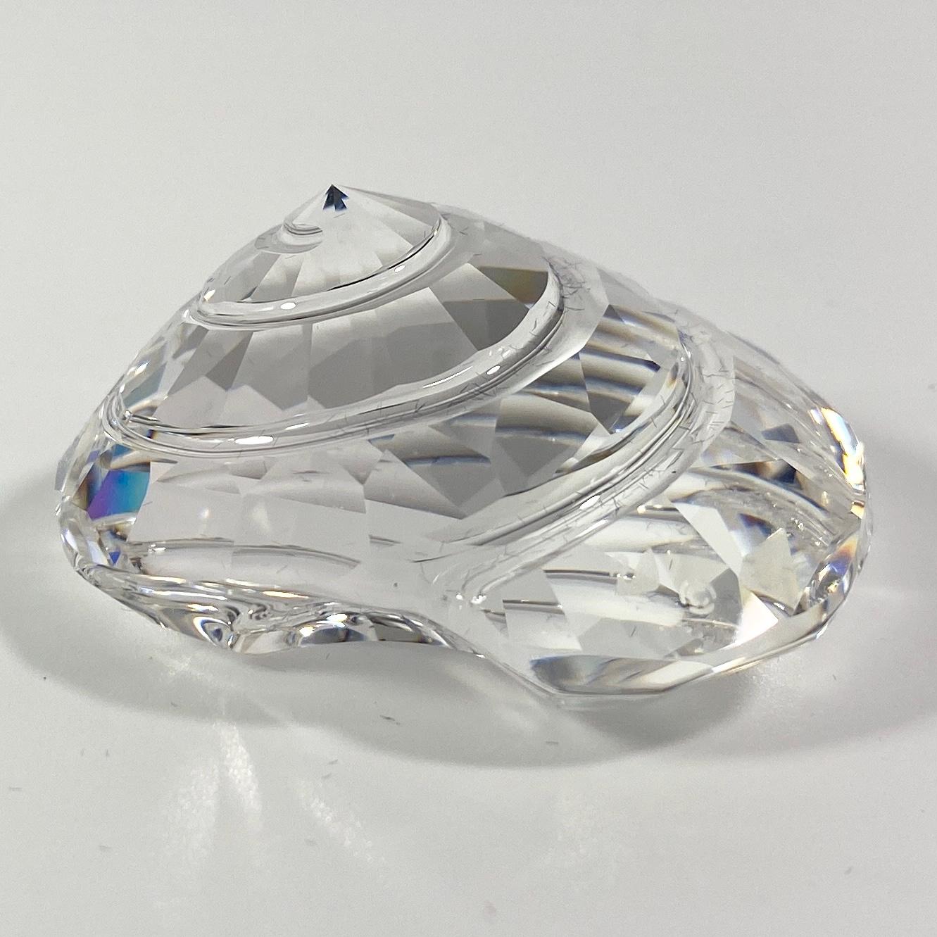 RARE !! Swarovski Crystal - SCS 2007. Spiral Top Shell #880693. Retired