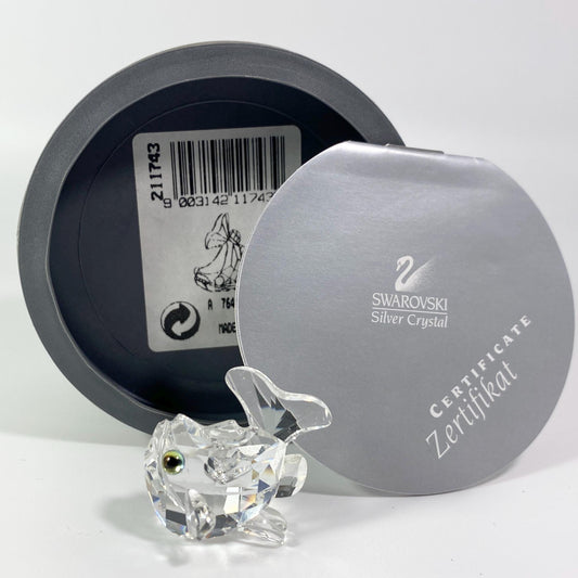 RARE !! retired Swarovski Crystal Baby Carp Gold Fish 211743 In Box