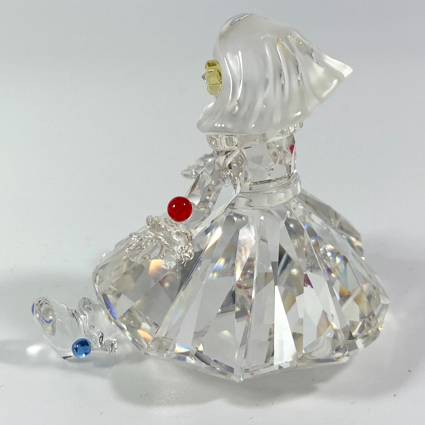 RARE !! Swarovski Crystal Doll Figurine 626247 "Cheerful Times "  Sitting Girl
