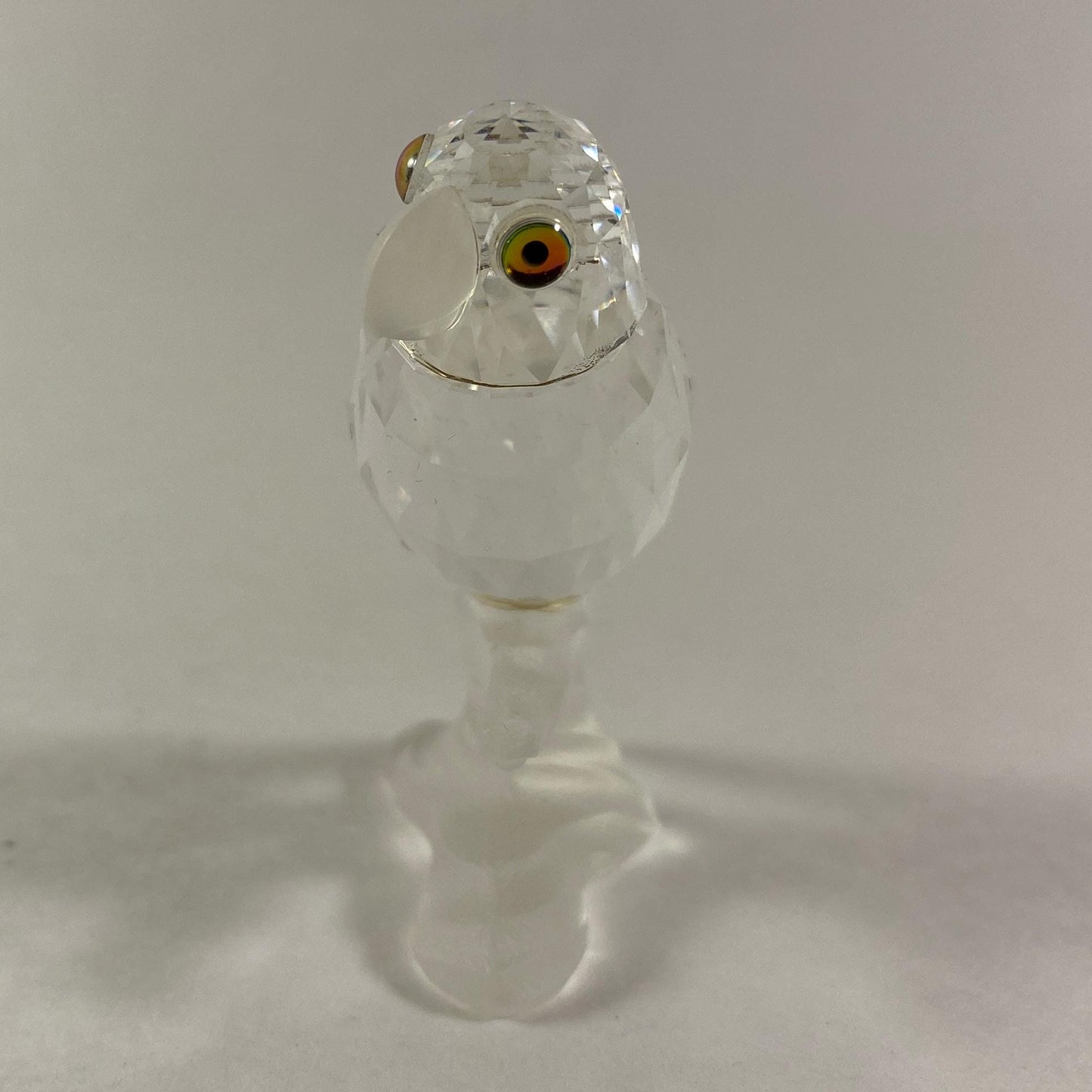 Swarovski Crystal Figurine, Parrot Up in the Trees  2" with Box & CoA