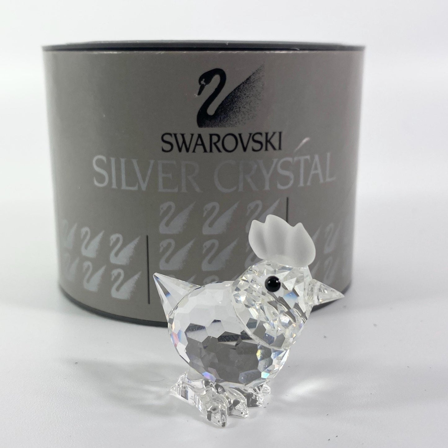 Swarovski Mint Crystal Figurine Mini Hen Original Box And COA