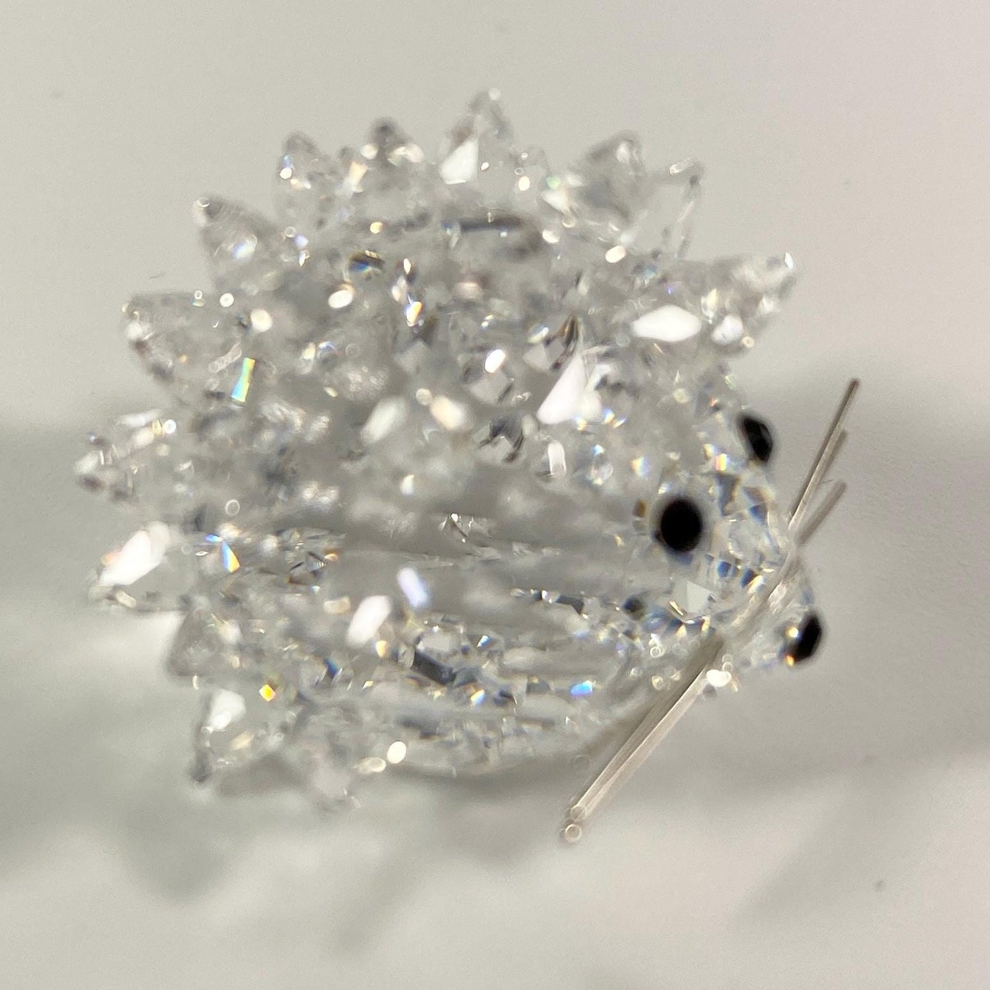 Authentic SWAROVSKI Austrian Crystal HEDGEHOG in Original Box & CoA