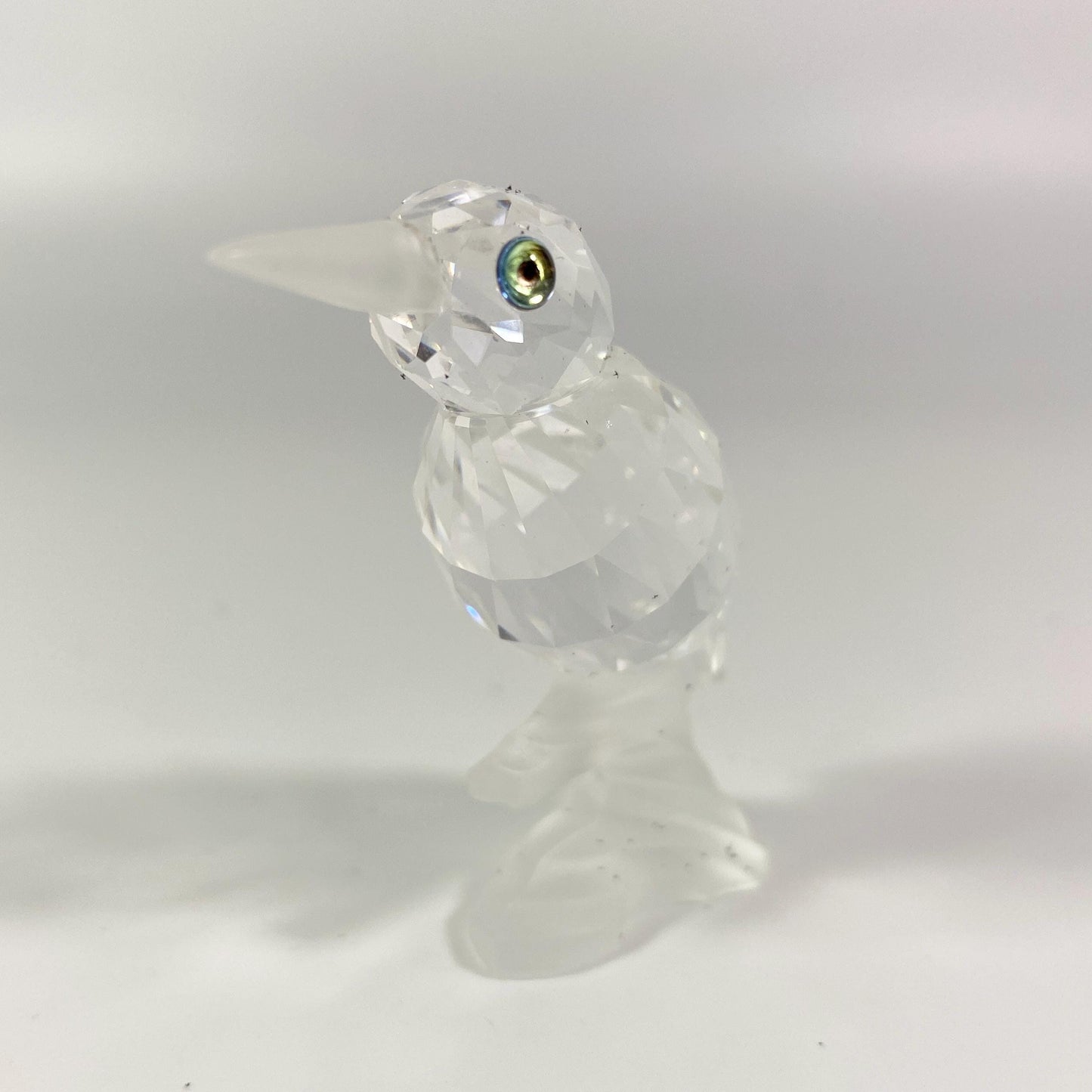 Swarovski Silver Crystal Kingfisher On Branch with original box